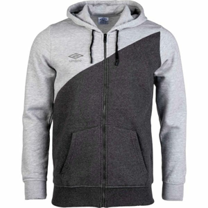 Umbro CUT & SEW FZ HOODY tmavě modrá S - Pánská mikina