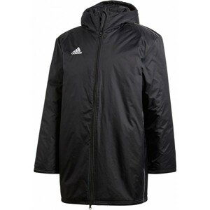 adidas CORE18 STD JKT Pánská sportovní bunda, černá, velikost M