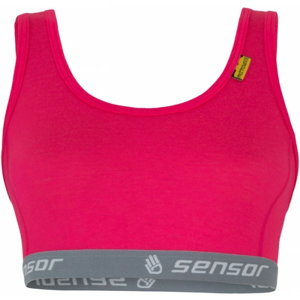 Sensor MERINO ACTIVE W Sportovní podprsenka, růžová, veľkosť M