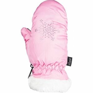 Lewro NANNA Dívčí rukavice, růžová, velikost 6-7