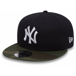 New Era 9FIFTY TEAM CAMO NEW YORK YANKEES černá S/M - Klubová kšiltovka