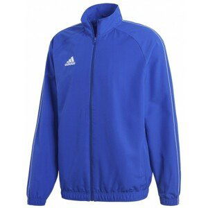 adidas CORE18 PRE JKT Pánská sportovní bunda, modrá, velikost M