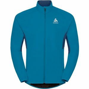 Odlo MEN'S JACKET AEOLUS ELEMENT Pánská sportovní bunda, světle modrá, velikost L