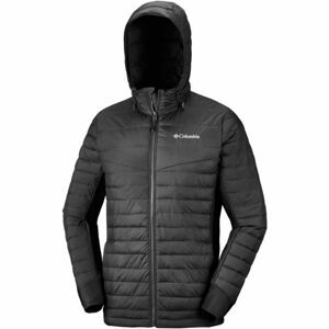 Columbia POWDER PILLOW HYBRID JACKET Pánská bunda, černá, velikost XL