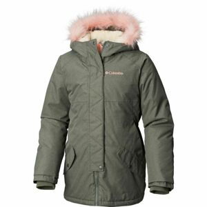 Columbia CARSON PASS MID JACKET tmavě zelená S - Dětský kabátek