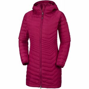 Columbia POWDER LITE MID JACKET růžová XS - Dámský zimní kabát