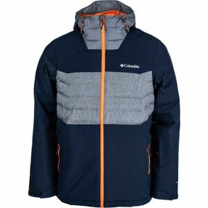 Columbia WHITE HORIZON HYBRID JACKET modrá M - Pánská voděodolná bunda