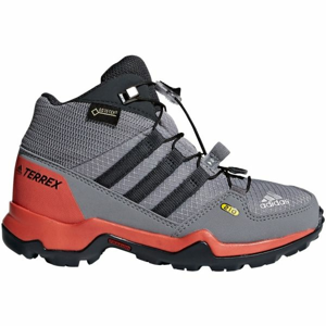 adidas TERREX MID GTX K šedá 35 - Dětská outdoorová obuv