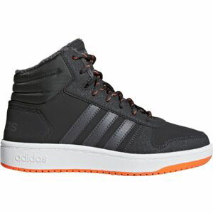 adidas HOOPS MID 2.0 K šedá 6 - Dětská volnočasová obuv