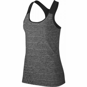 Nike TANK VCTY WRAP černá M - Dámské sportovní tílko