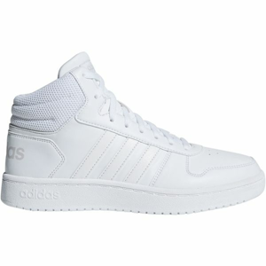 adidas HOOPS 2.0 MID bílá 5.5 - Dámská volnočasová obuv