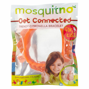 Mosquitno CITRONELLA BRACELET CONNECTED KIDS  NS - Silikonový náramek