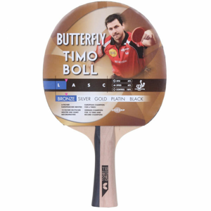 Butterfly BOLL BRONZE Pálka na stolní tenis, hnědá, velikost os