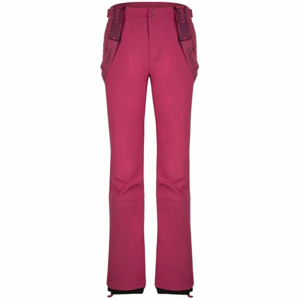Loap LIVY růžová L - Dámské softshellové kalhoty