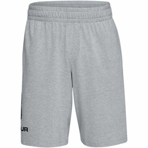 Under Armour SPORTSTYLE COTTON GRAPHIC SHORT tmavě šedá L - Pánské kraťasy