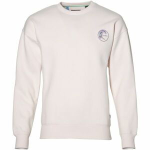 O'Neill LM CIRCLE SURFER SWEATSHIRT Pánská mikina, Béžová,Fialová, velikost XL