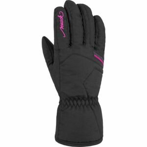 Reusch MARISA Dámská lyžařská rukavice, Černá,Růžová, velikost