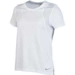 Nike RUN TOP SS bílá L - Dámské běžecké triko
