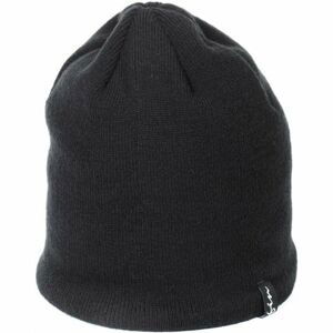 Finmark WINTER HUT Zimní pletená čepice, černá, velikost UNI