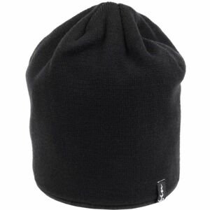 Finmark WINTER HUT Zimní pletená čepice, černá, velikost