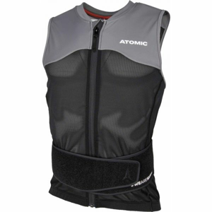 Atomic LIVE SHIELD VEST M Pánský chránič páteře, černá, velikost M