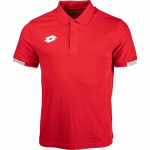 Lotto DELTA POLO SHIRT Pánské polo triko, červená, veľkosť XXL