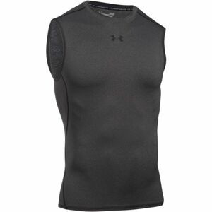 Under Armour HG ARMOUR SL tmavě šedá S - Pánské kompresní tílko