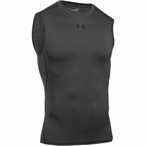 Under Armour HG ARMOUR SL tmavě šedá L - Pánské kompresní tílko