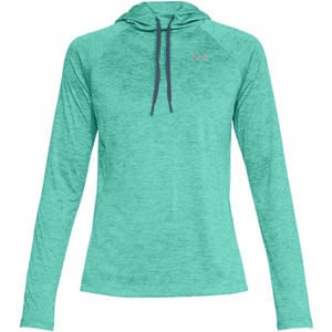 Under Armour TECH LS HOODY 2.0 zelená XS - Dámská lehká mikina