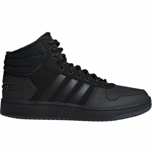 adidas HOOPS 2.0 MID Pánské volnočasové boty, černá, velikost 40 2/3