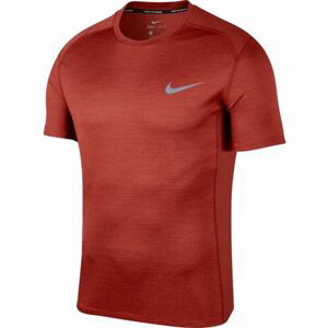 Nike MILER TOP SS červená XL - Pánské běžecké triko