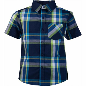 Lewro OLIVER tmavě modrá 128-134 - Chlapecká košile
