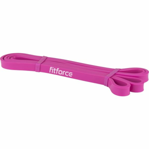 Fitforce LATEX LOOP EXPANDER 15 KG růžová NS - Odporová posilovací guma