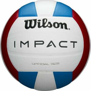 Wilson IMPACT Volejbalový míč, bílá, veľkosť 5