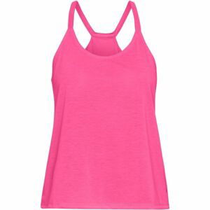 Under Armour WHISPERLIGHT TANK FOLDOVER růžová S - Dámské tílko