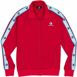 Converse STAR CHEVRON TRACK JACKET červená L - Pánská mikina