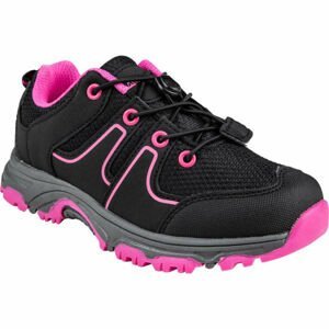 ALPINE PRO THEO růžová 28 - Dětská outdoorová obuv