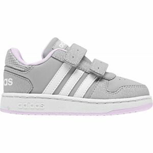 adidas HOOPS 2.0 CMF I Dětské tenisky, šedá, velikost 22