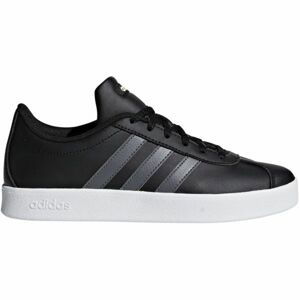 adidas VL COURT 2.0 K černá 4.5 - Dětské volnočasové boty