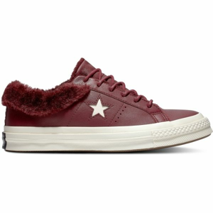 Converse ONE STAR STREET WARMER vínová 37 - Dámské zimní nízké tenisky