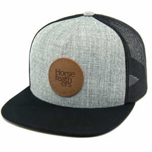 Horsefeathers TYRON CAP šedá NS - Trucker kšiltovka