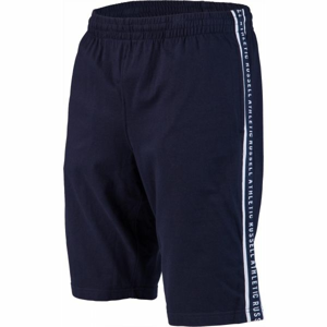 Russell Athletic PANEL PRINTED SHORTS Pánské šortky, černá, velikost M