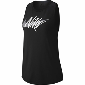 Nike DRY LEG TANK TOM SWOOSH bílá XS - Dámské tílko