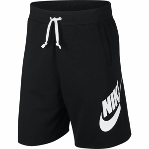 Nike NSW HE SHORT FT ALUMNI černá XL - Pánské kraťasy