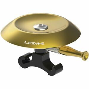 Lezyne CLASSIC SHALLOW BRASS BELL Zvonek na kolo, zlatá, velikost UNI