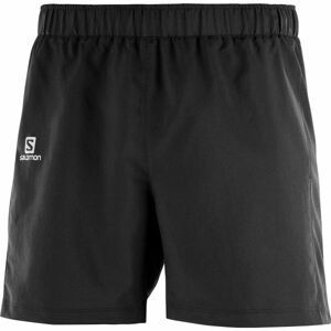 Salomon AGILE 5 SHORT M černá M - Pánské běžecké kraťasy