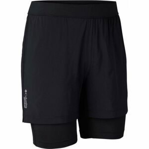 Columbia TITAN ULTRA II SHORT černá Crna - Pánské outdoorové kraťasy 2v1