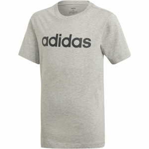 adidas YB E LIN TEE šedá 152 - Chlapecké triko