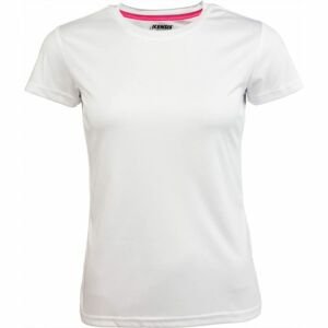Kensis VINNI Dámské sportovní triko, bílá, velikost M