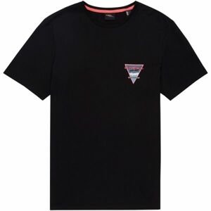 O'Neill LM TRIANGLE T-SHIRT Pánské triko, Černá,Růžová,Mix, velikost